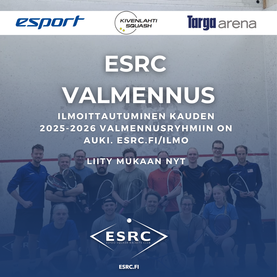 You are currently viewing Ilmoittautuminen ESRC:n kauden 2025-26 valmennusryhmiin on nyt auki