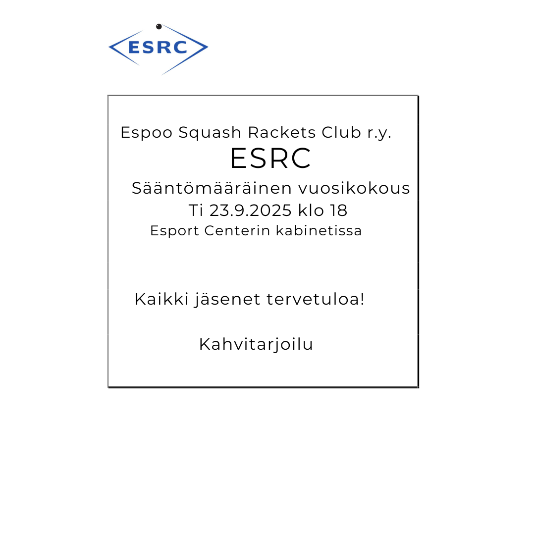You are currently viewing ESRC:n vuosikokous 23.9.2025