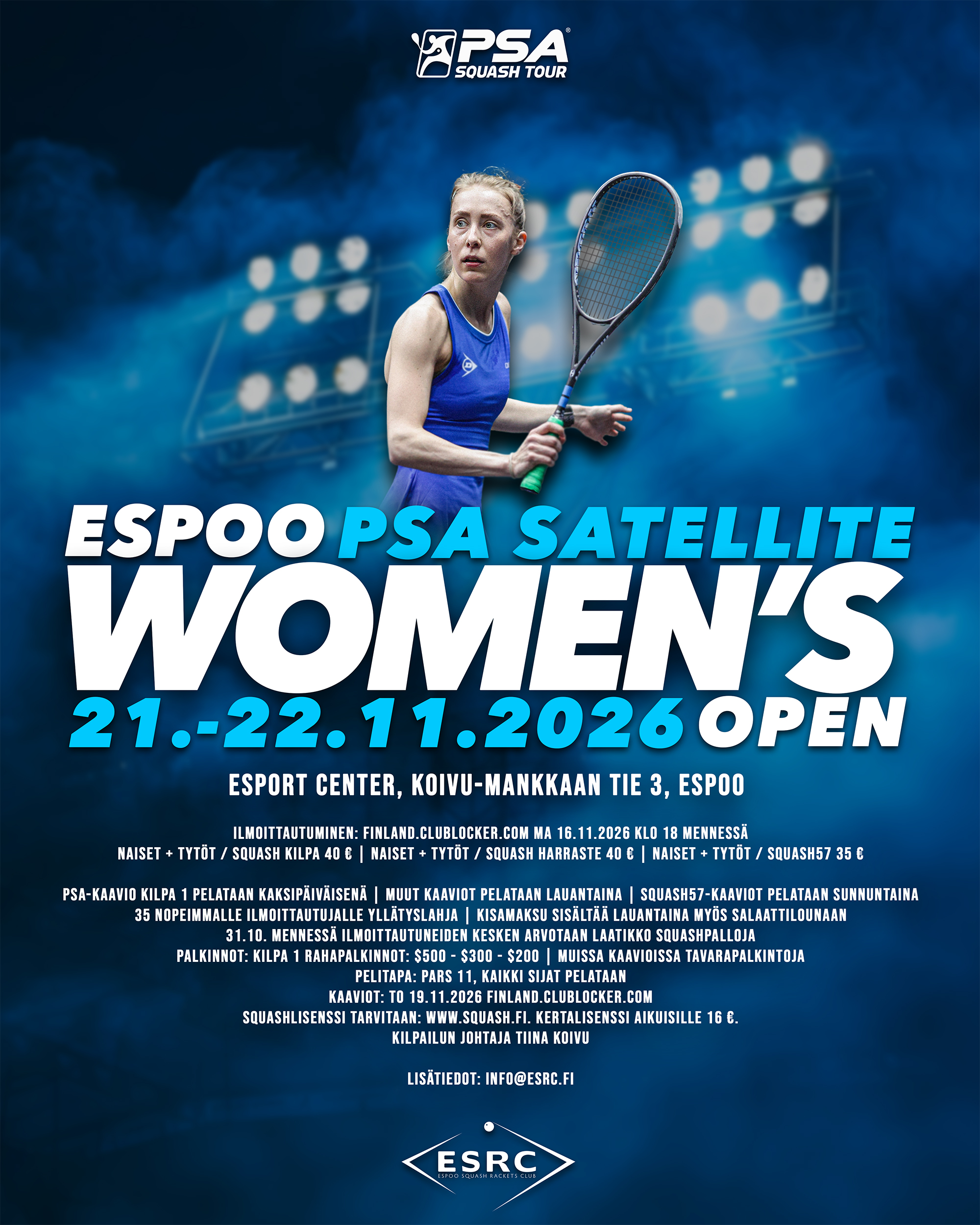 You are currently viewing Espoo Women’s Open 2026, Ilmoittaudu mukaan!